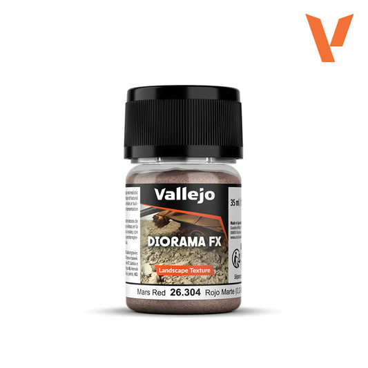 Vallejo - Diorama FX: Mars Red Landscape Texture 0.2–0.6 mm 35ml