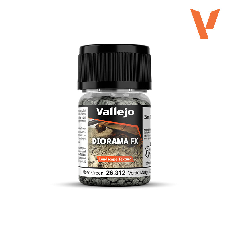Vallejo - Diorama FX: Moss Green Landscape Texture 2-5 mm 35ml