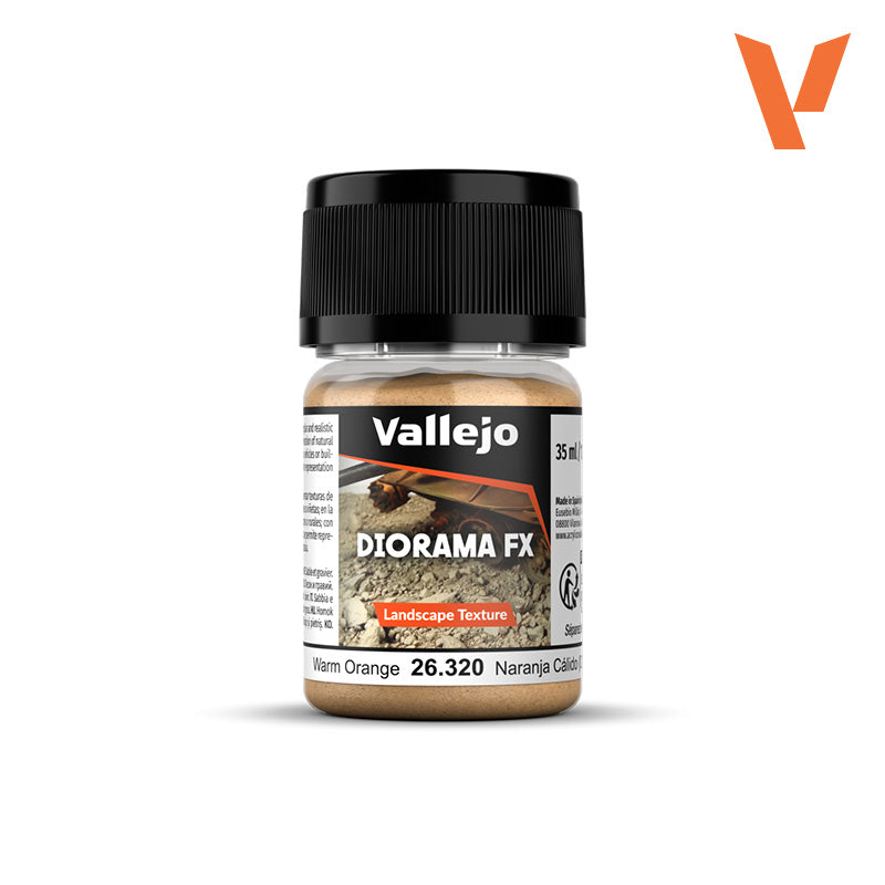 Vallejo - Diorama FX: Warm Orange Landscape Texture 0.1-1 mm 35ml