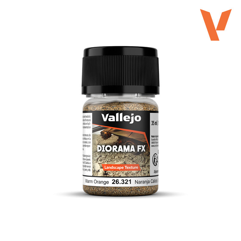 Vallejo - Diorama FX: Warm Orange Landscape Texture 1-2 mm 35ml