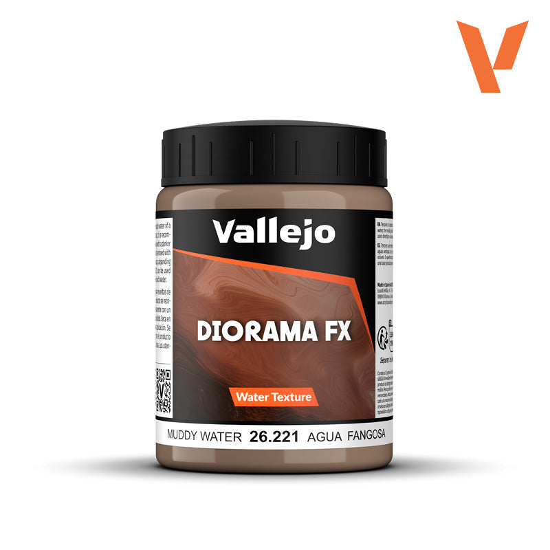 Vallejo - Diorama FX: Muddy Water Texture Paint 200ml