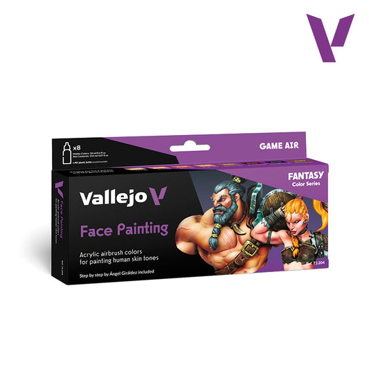 Vallejo: Face Painting by Angel Giráldez Paint Set