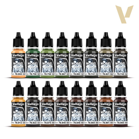 Vallejo: Game Color German Camouflage Uniforms WWII Paint Set