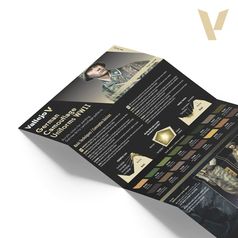 Vallejo: Game Color German Camouflage Uniforms WWII Paint Set