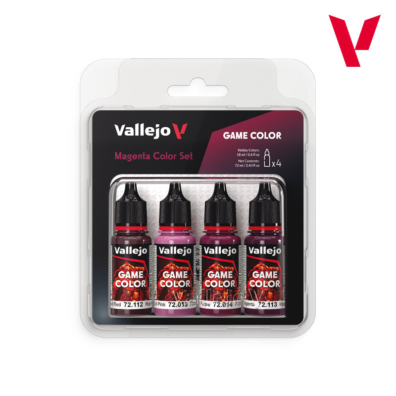 Vallejo: Game Color Magenta Paint Set