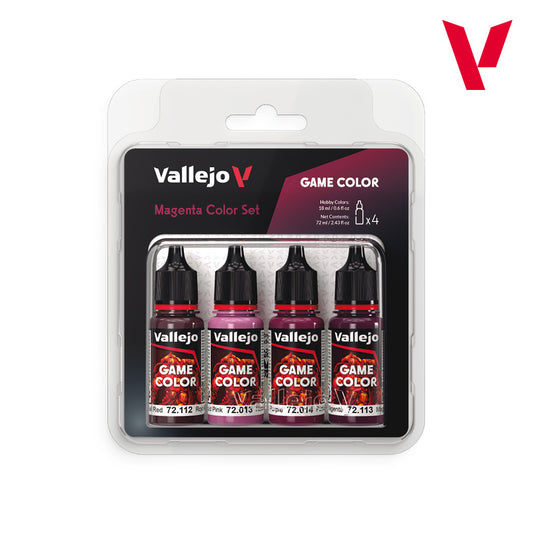Vallejo: Game Color Magenta Paint Set