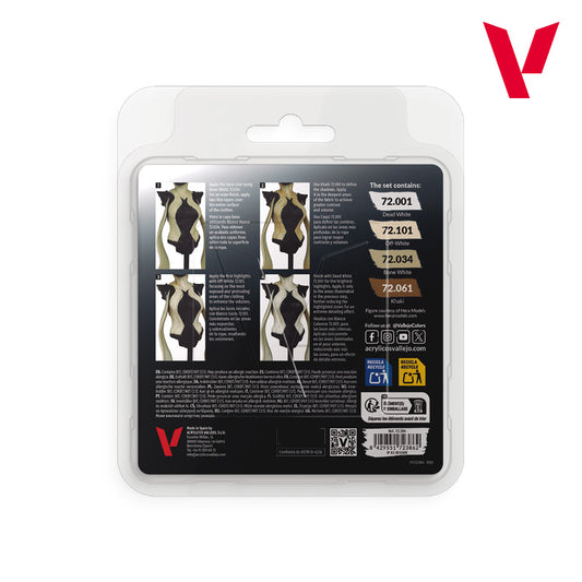 Vallejo: Game Color White Paint Set