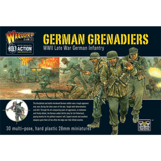 German Grenadiers WWII Late War German Infantry