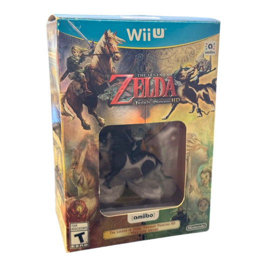 Zelda Twilight Princess HD +  [amiibo Bundle] (WiiU)