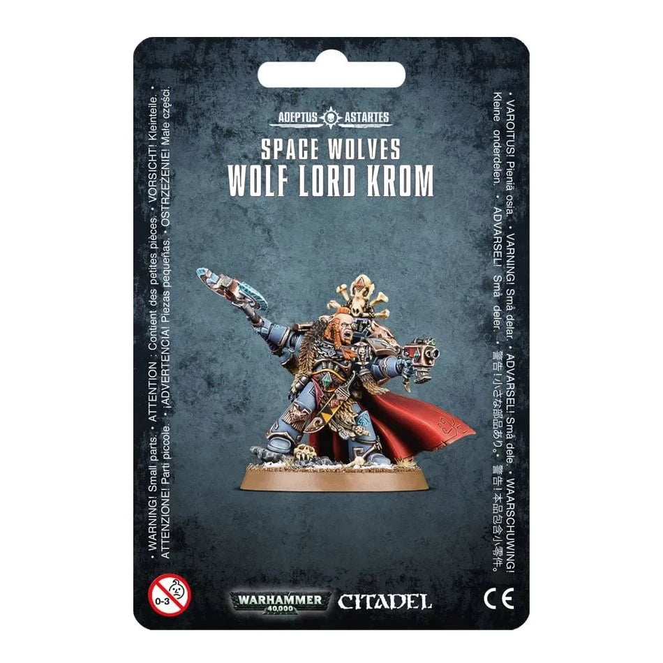 Warhammer 40,000 - Space Wolves: Wolf Lord Krom