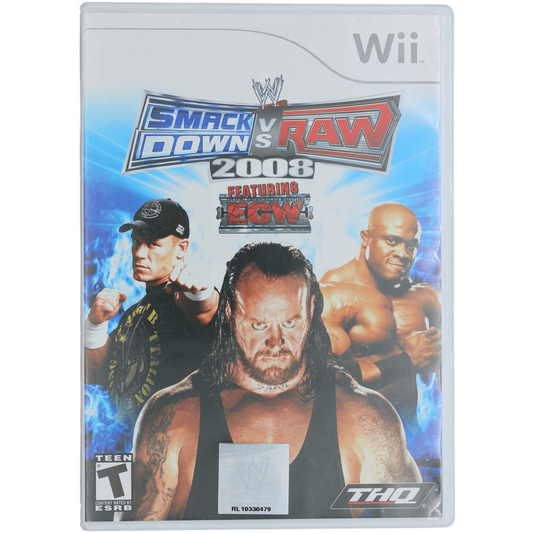 WWE: SmackDown Vs. Raw 2008 (Wii)