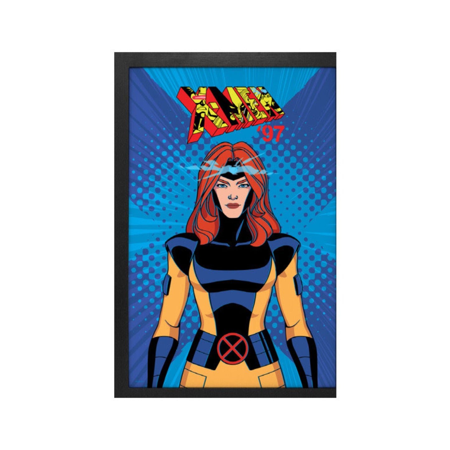 X-Men Jean Grey Portrait 11″ X 17″ Framed Print
