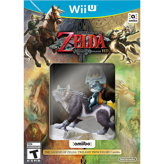 Zelda Twilight Princess HD +  [amiibo Bundle] (WiiU)