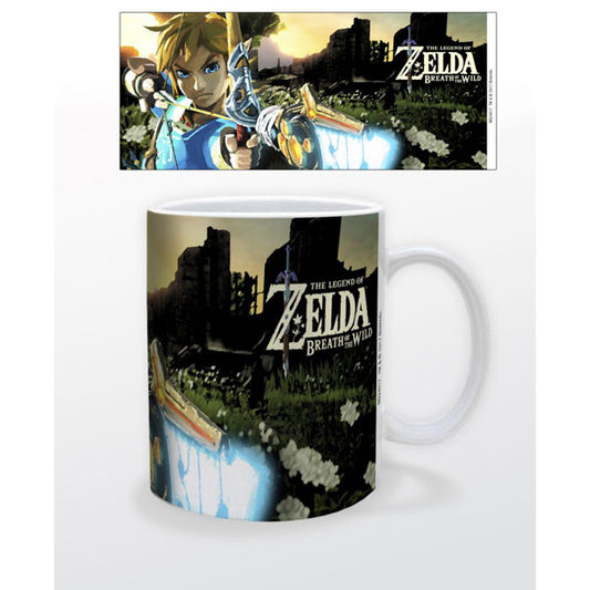 The Legend Of Zelda: Breath Of The Wild "Link Takes Aim" 11oz. Ceramic Mug