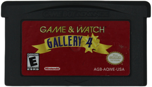 Game & Watch Gallery 4 (GBA)