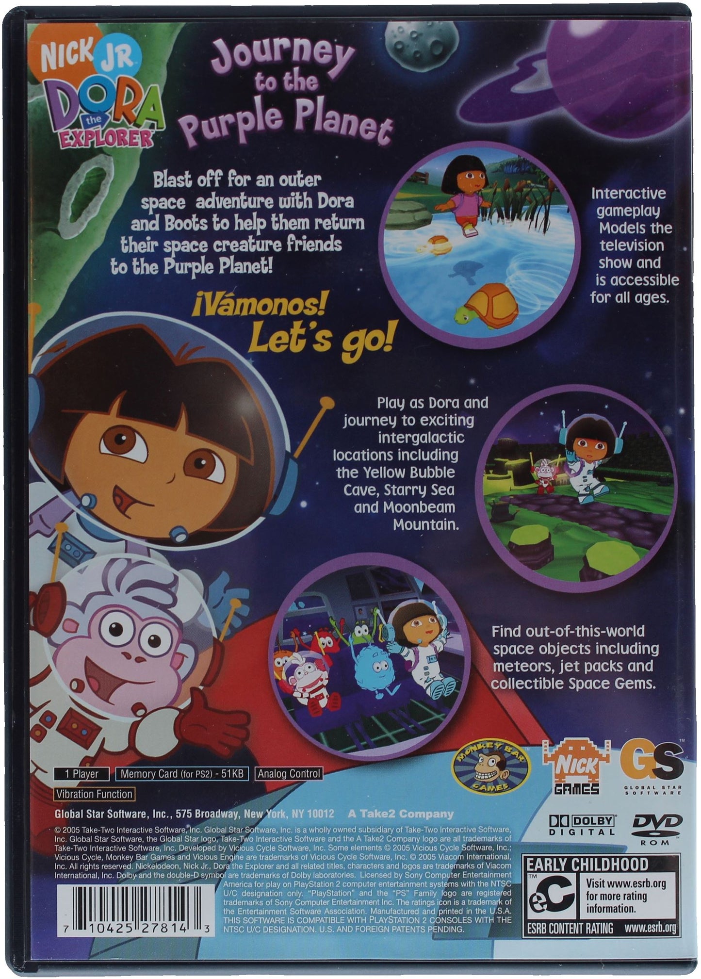 Dora The Explorer: Journey To The Purple Planet