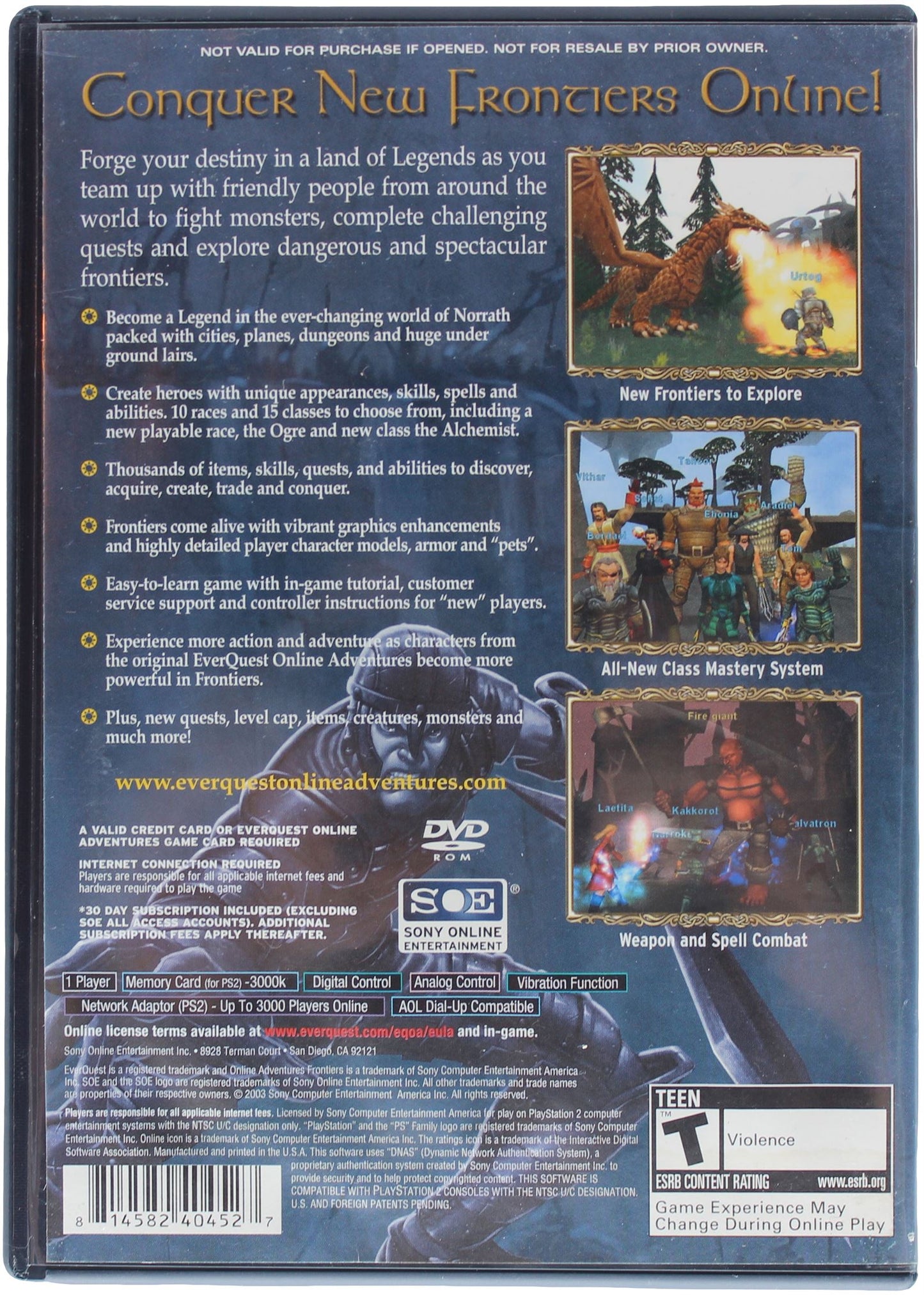 EverQuest Online Adventures: Frontiers