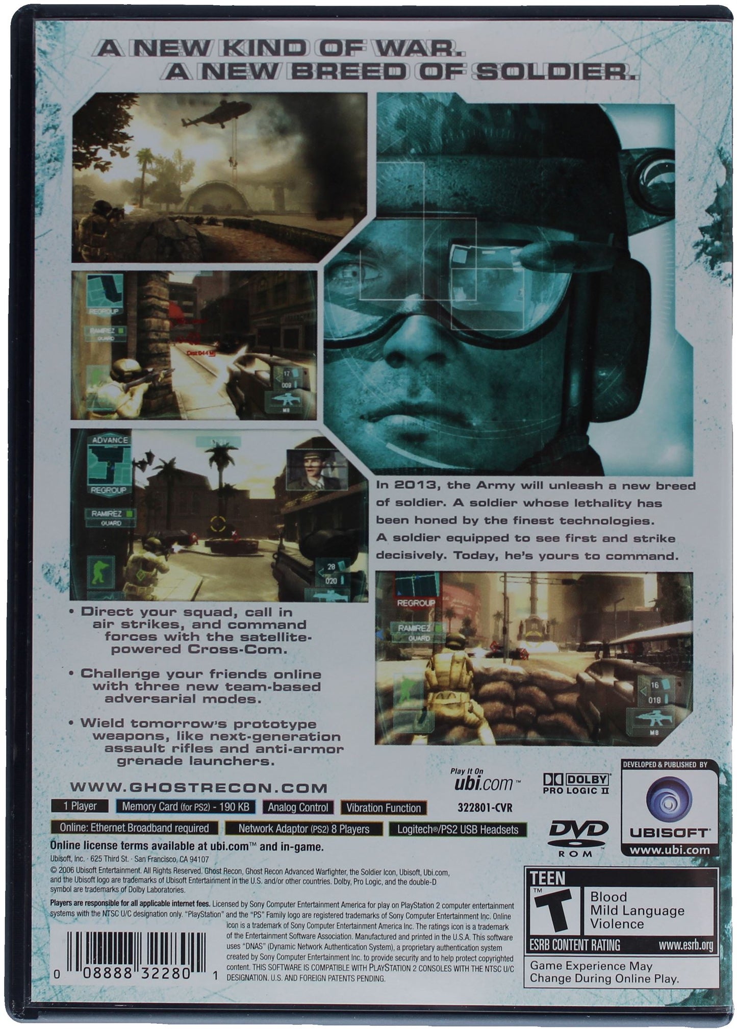 Ghost Recon: Advanced Warfighter (PS2)