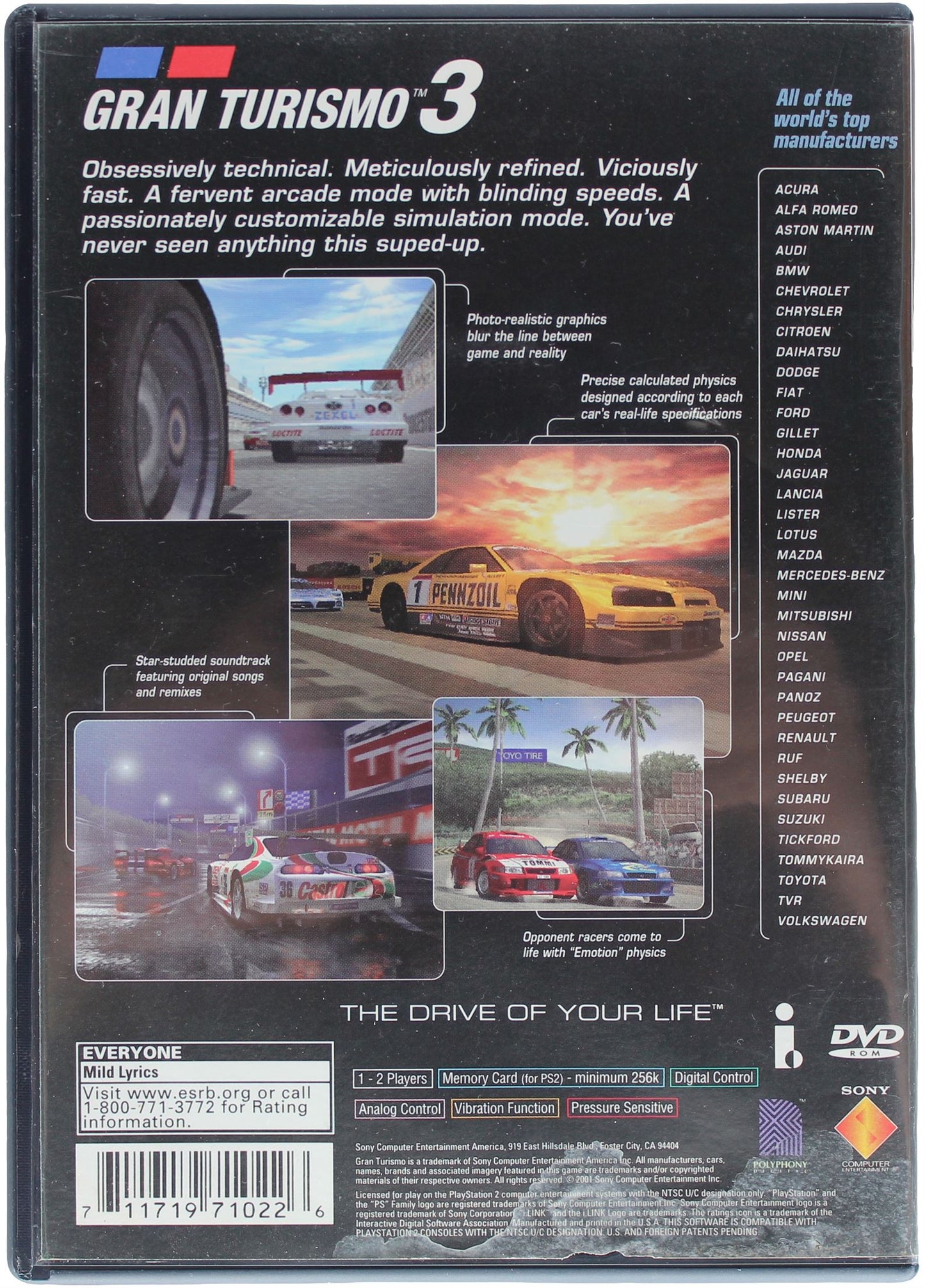 Gran Turismo 3: A-Spec (PS2)