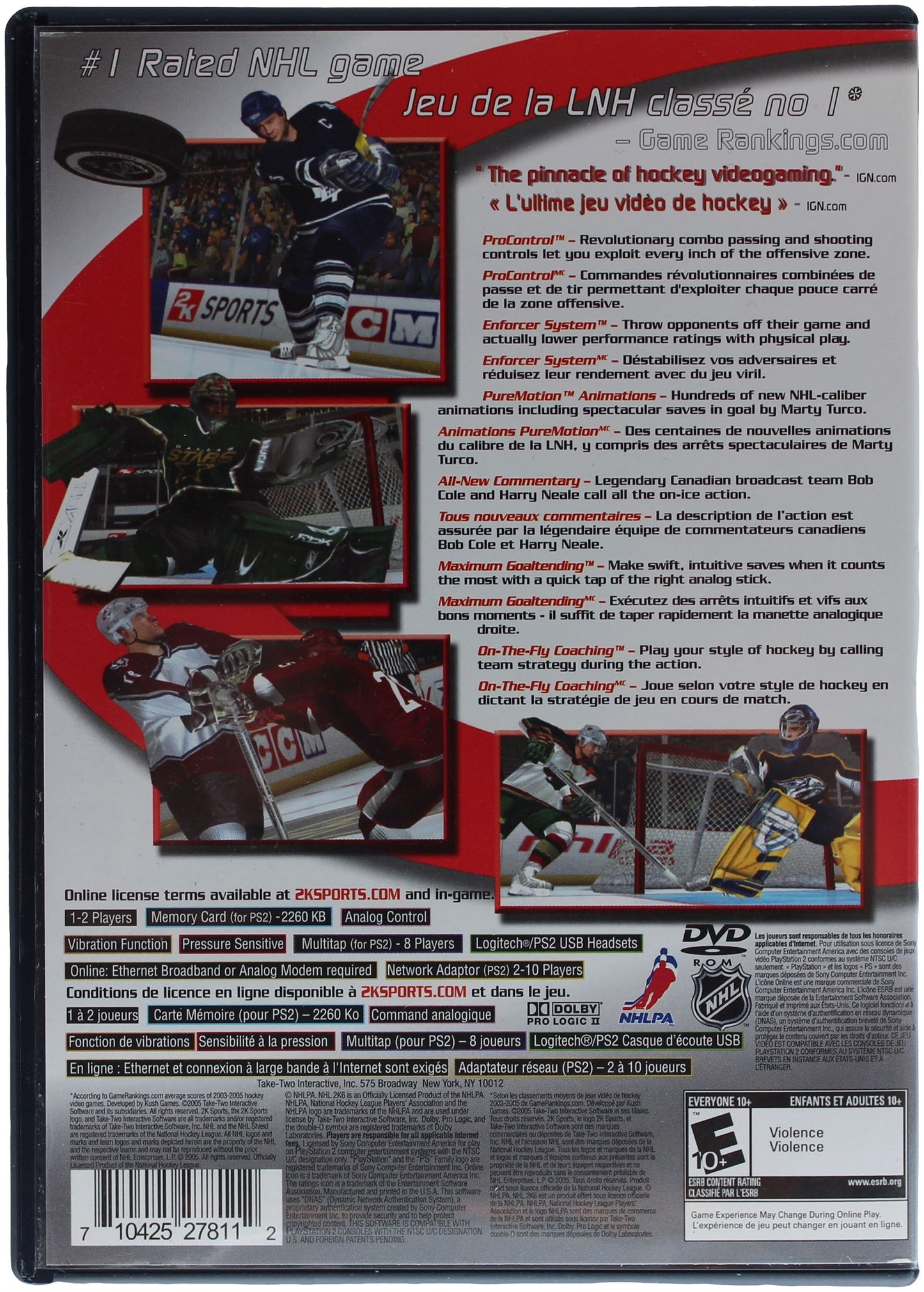 NHL 2K6 (PS2)