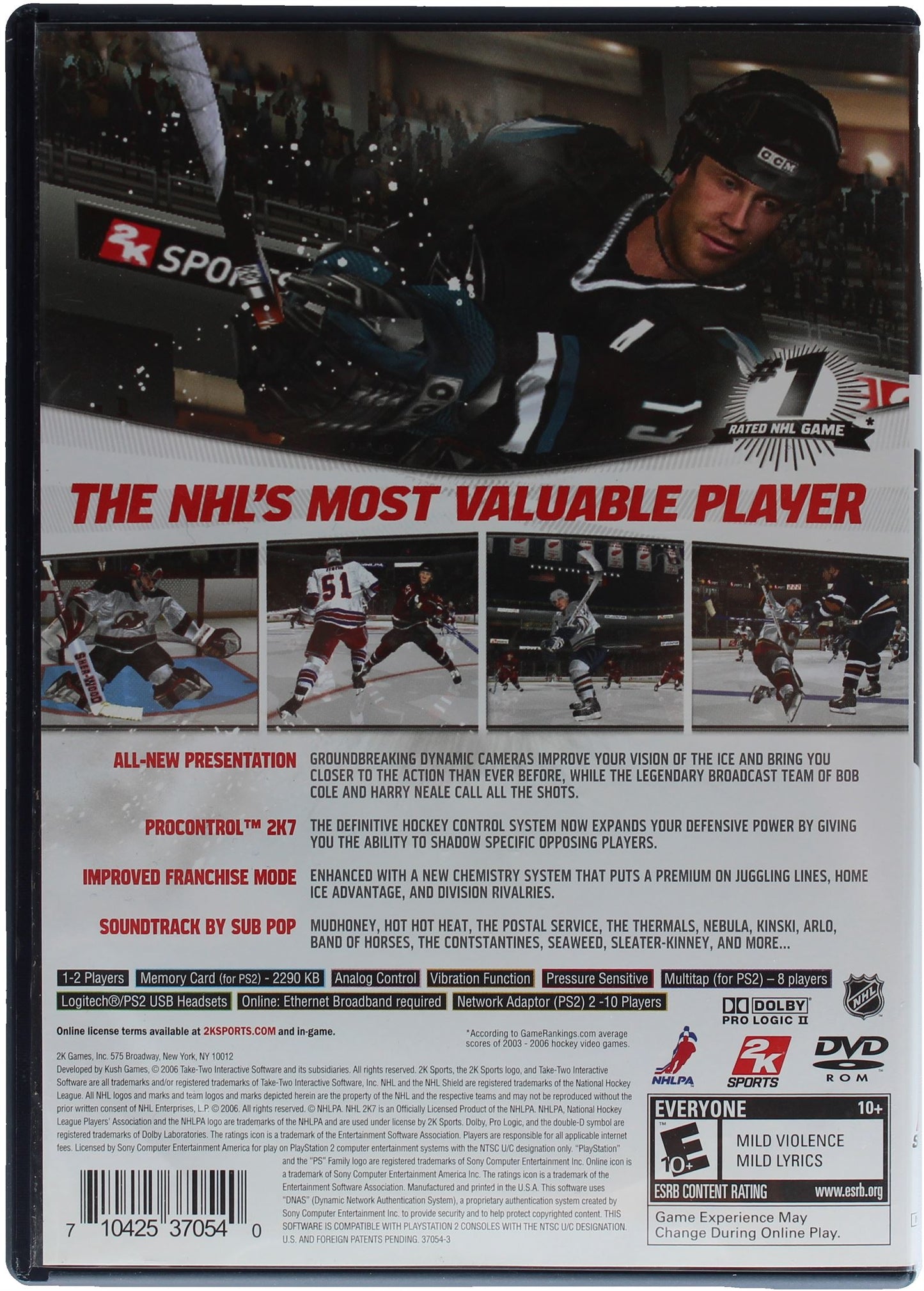 NHL 2K7 (PS2)