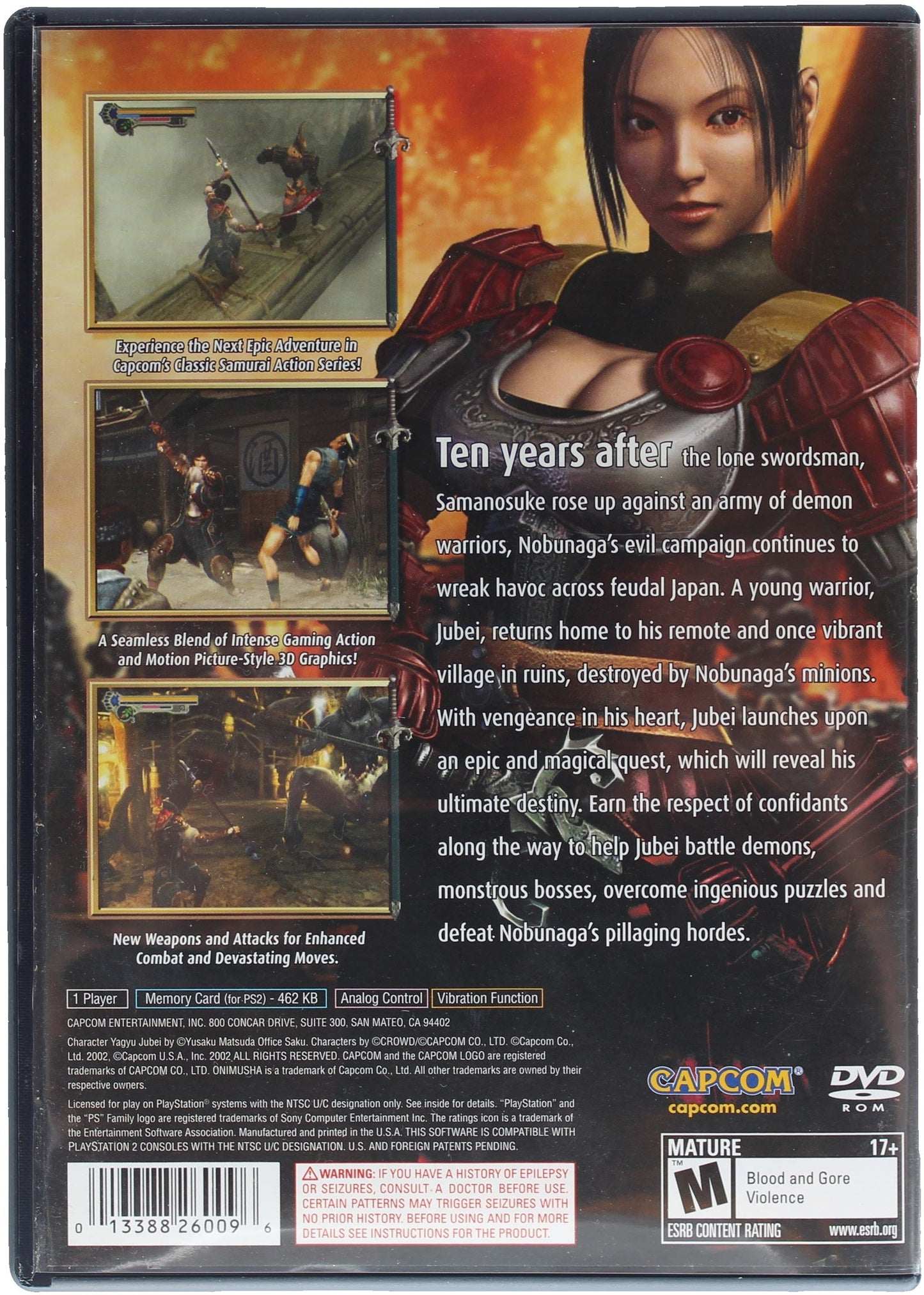 Onimusha 2: Samurai's Destiny (PS2)