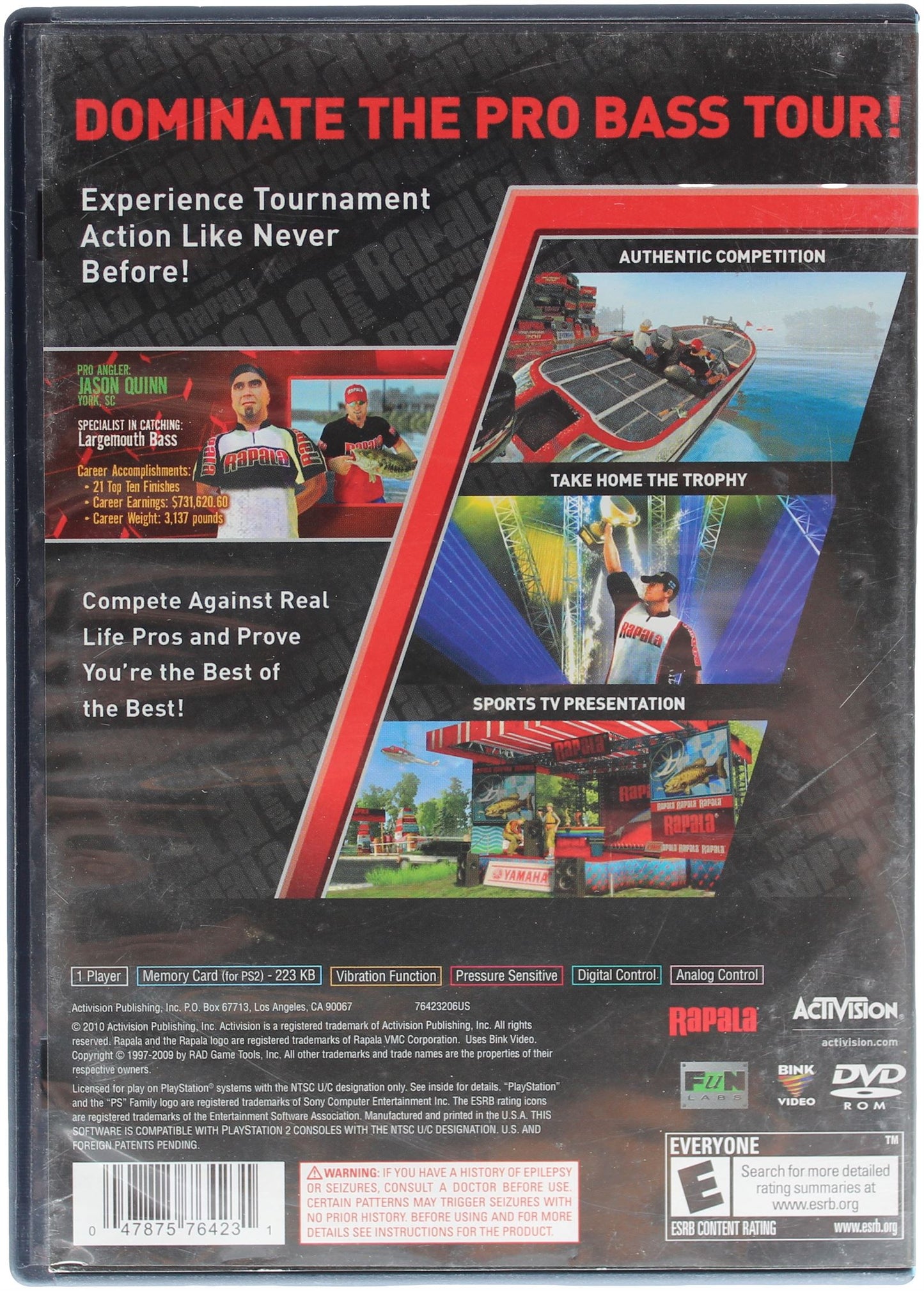 Rapala: Pro Bass Fishing (PS2)