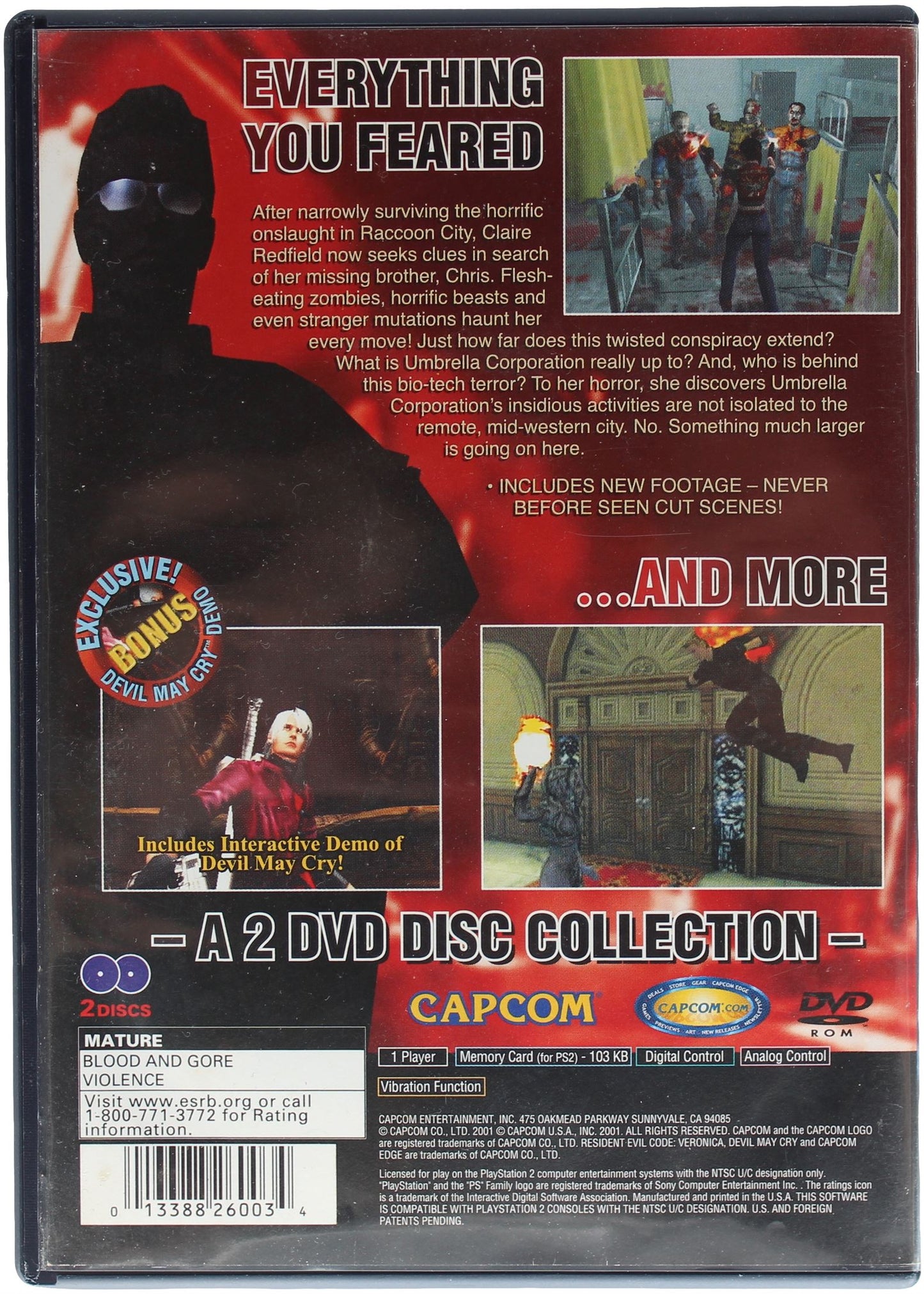 Resident Evil: CODE: Veronica X [Resident Evil 5th Anniversary Edition]