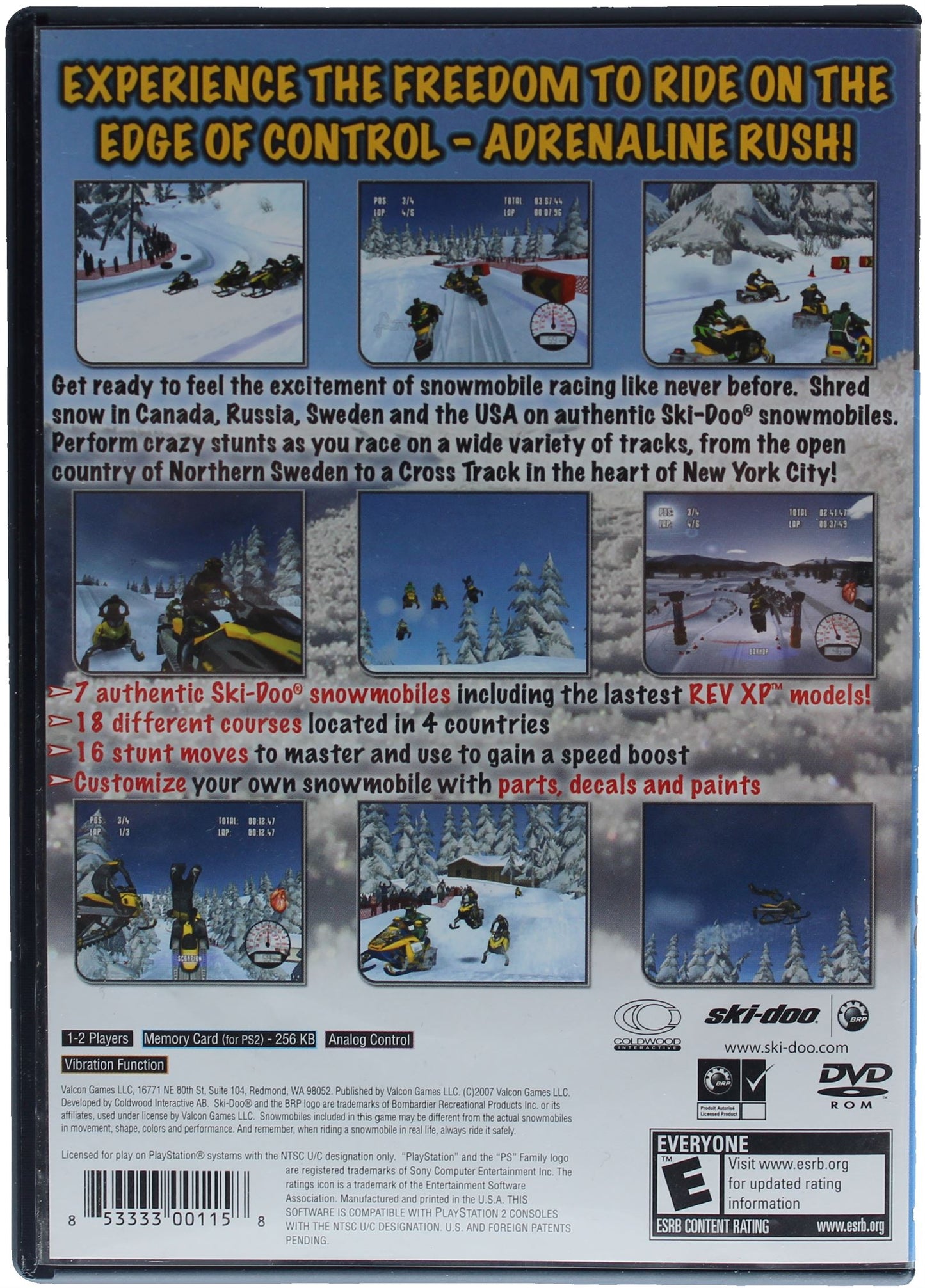 Ski-Doo Snow X Racing (PS2)