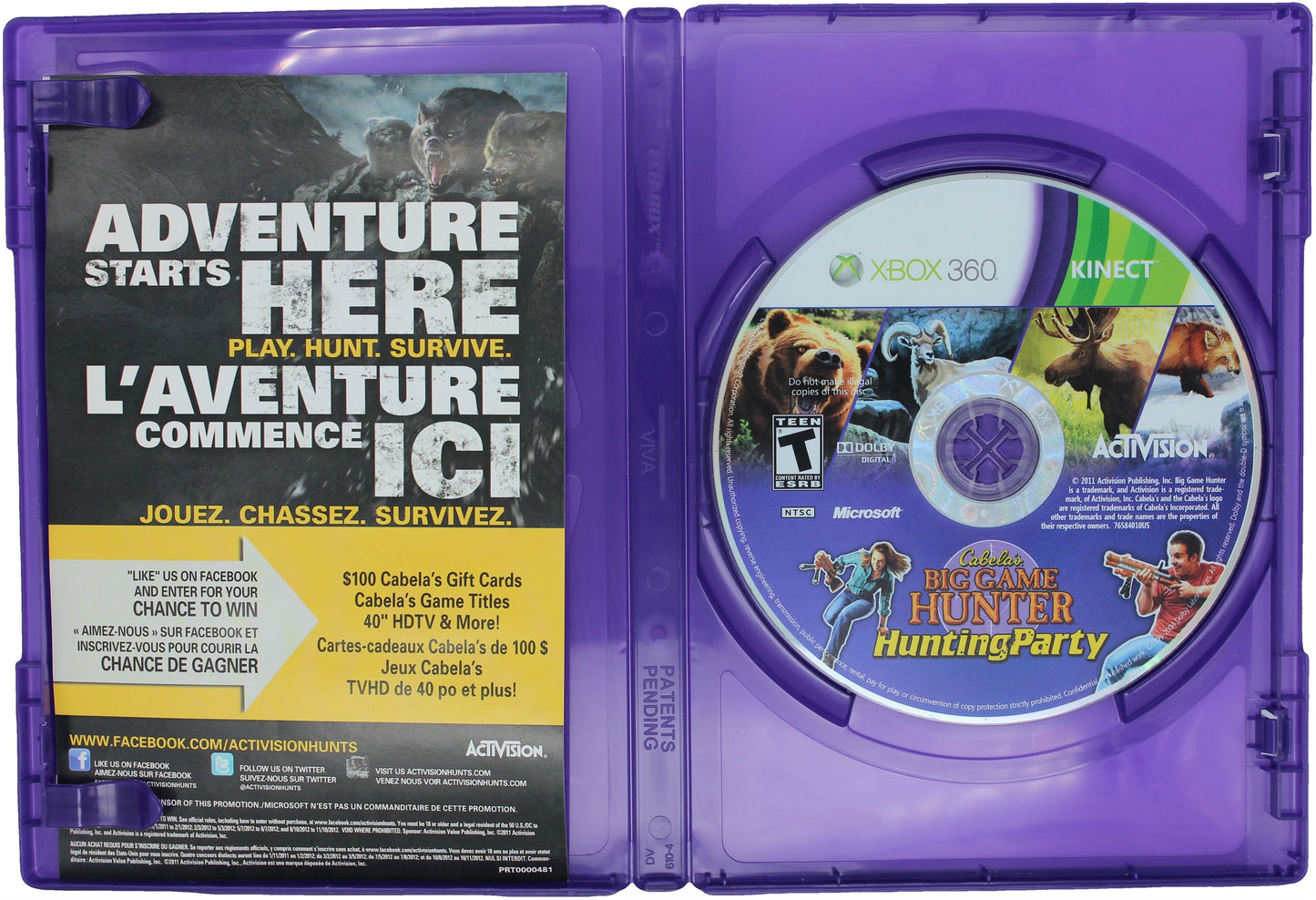 Cabela's Big Game Hunter: Hunting Party [Not For Resale]