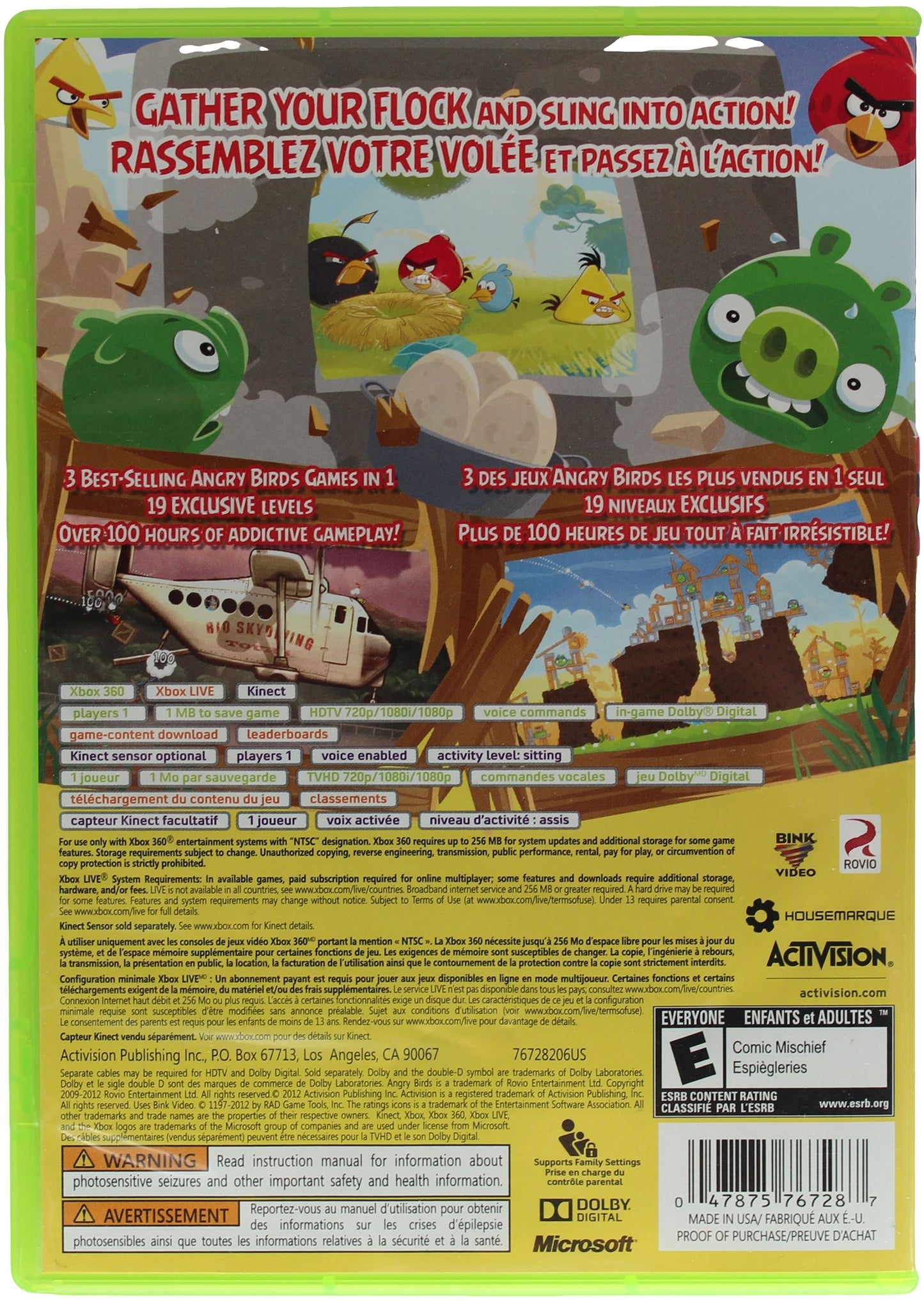 Angry Birds: Trilogy (Xbox360)