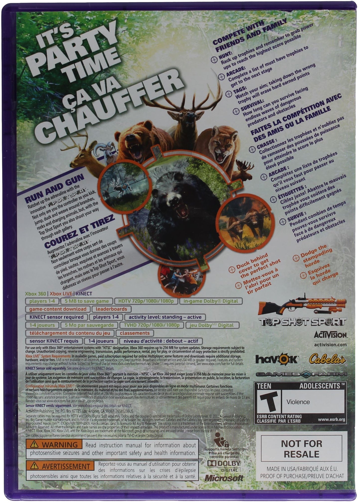 Cabela's Big Game Hunter: Hunting Party [Not For Resale]