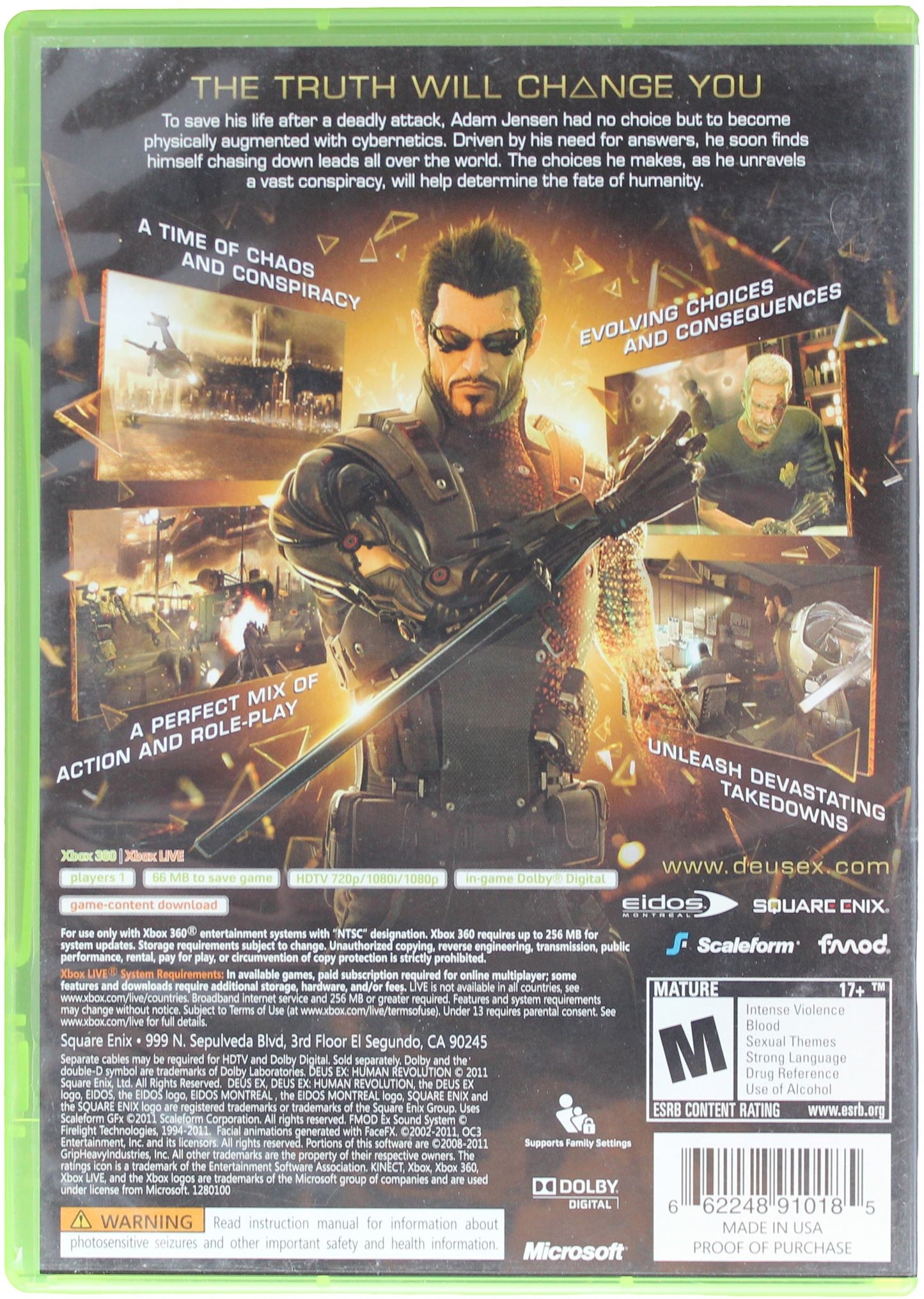 Deus Ex: Human Revolution (Xbox 360)