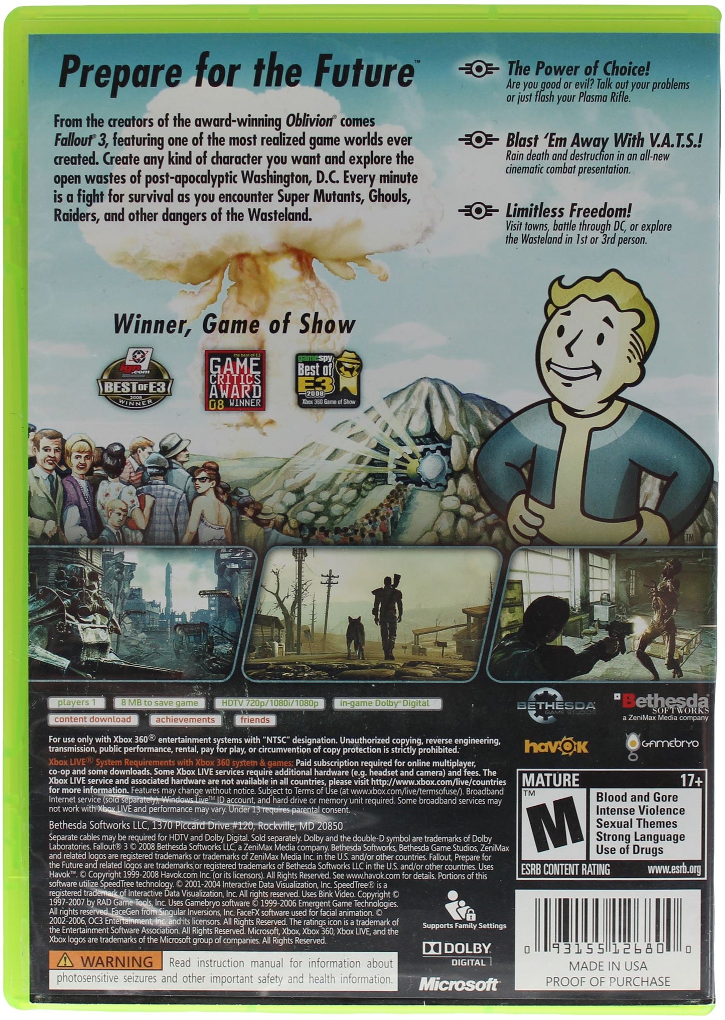 Fallout 3 (Xbox 360)