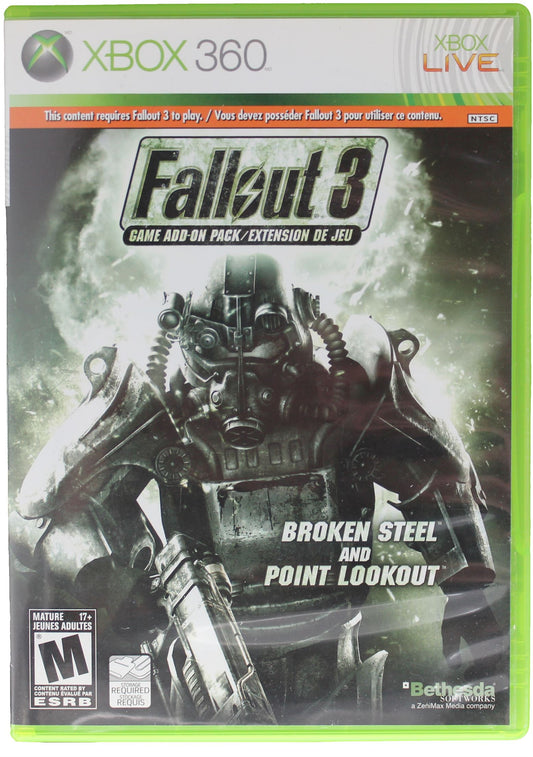 Fallout 3: Game Add-On Pack Broken Steel And Point Lookout