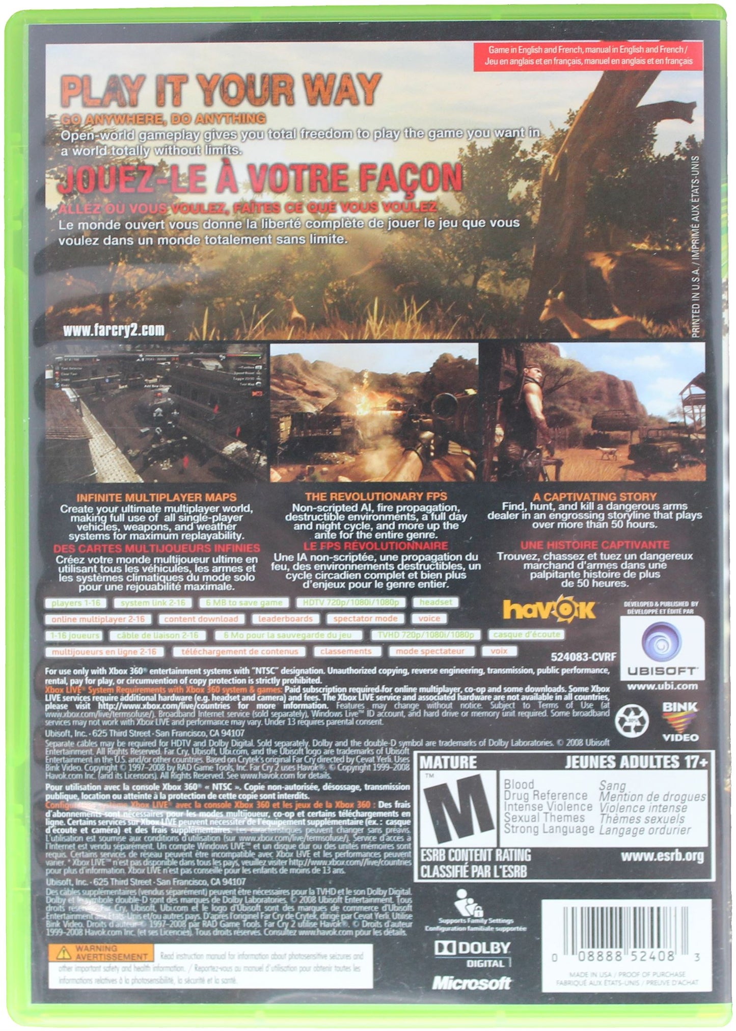 Far Cry 2 (Xbox 360)