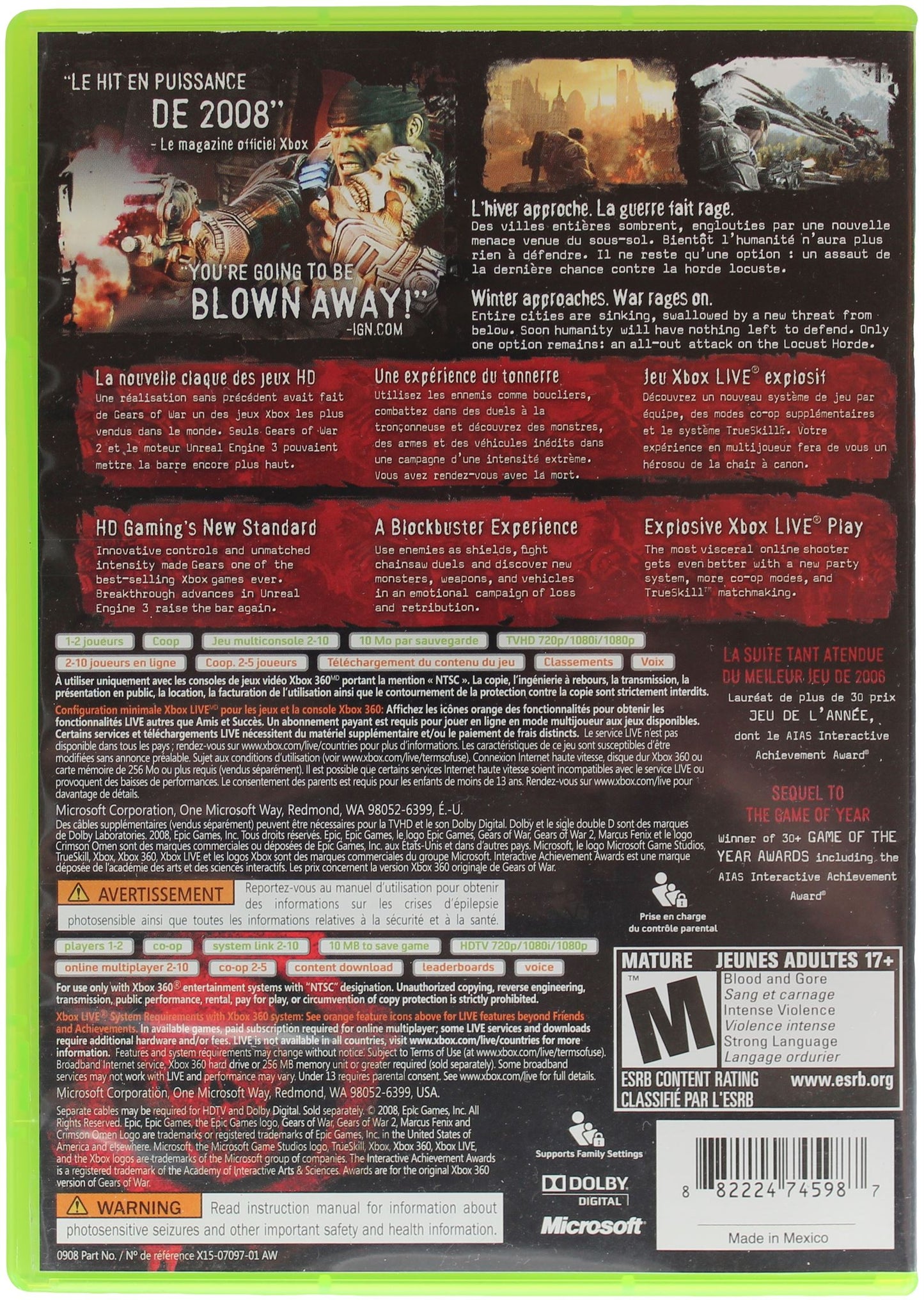 Gears Of War 2 (Xbox360)