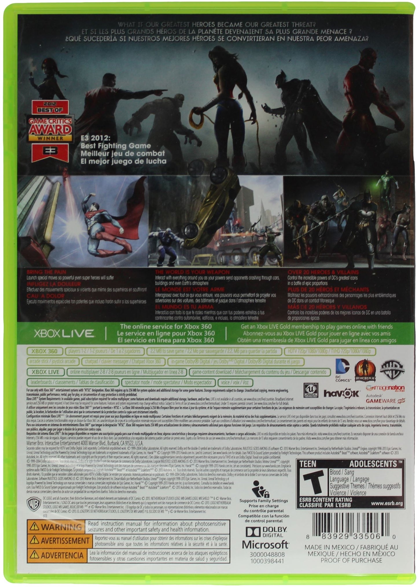 Injustice: Gods Among Us (Xbox 360)