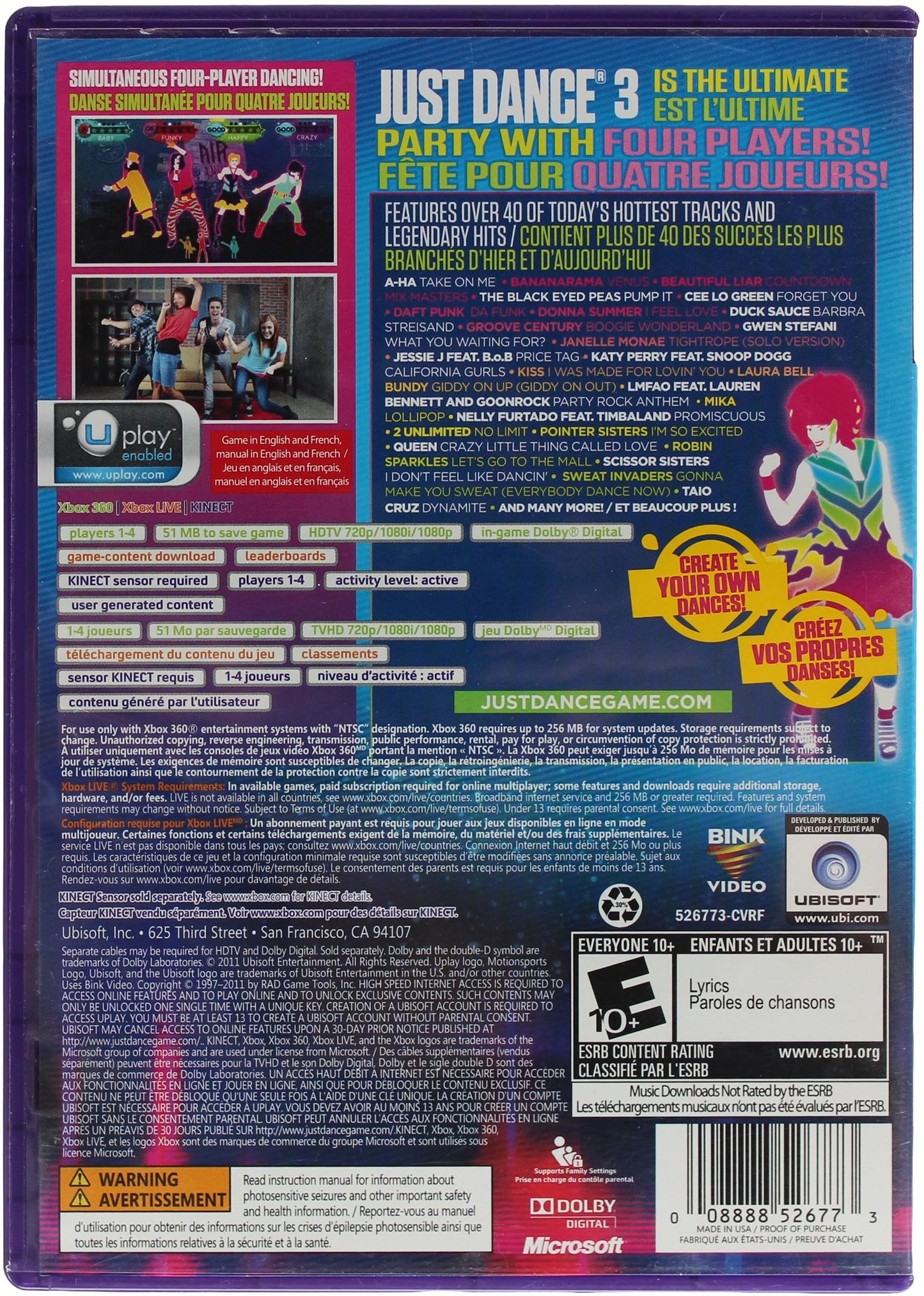 Just Dance 3 (360)