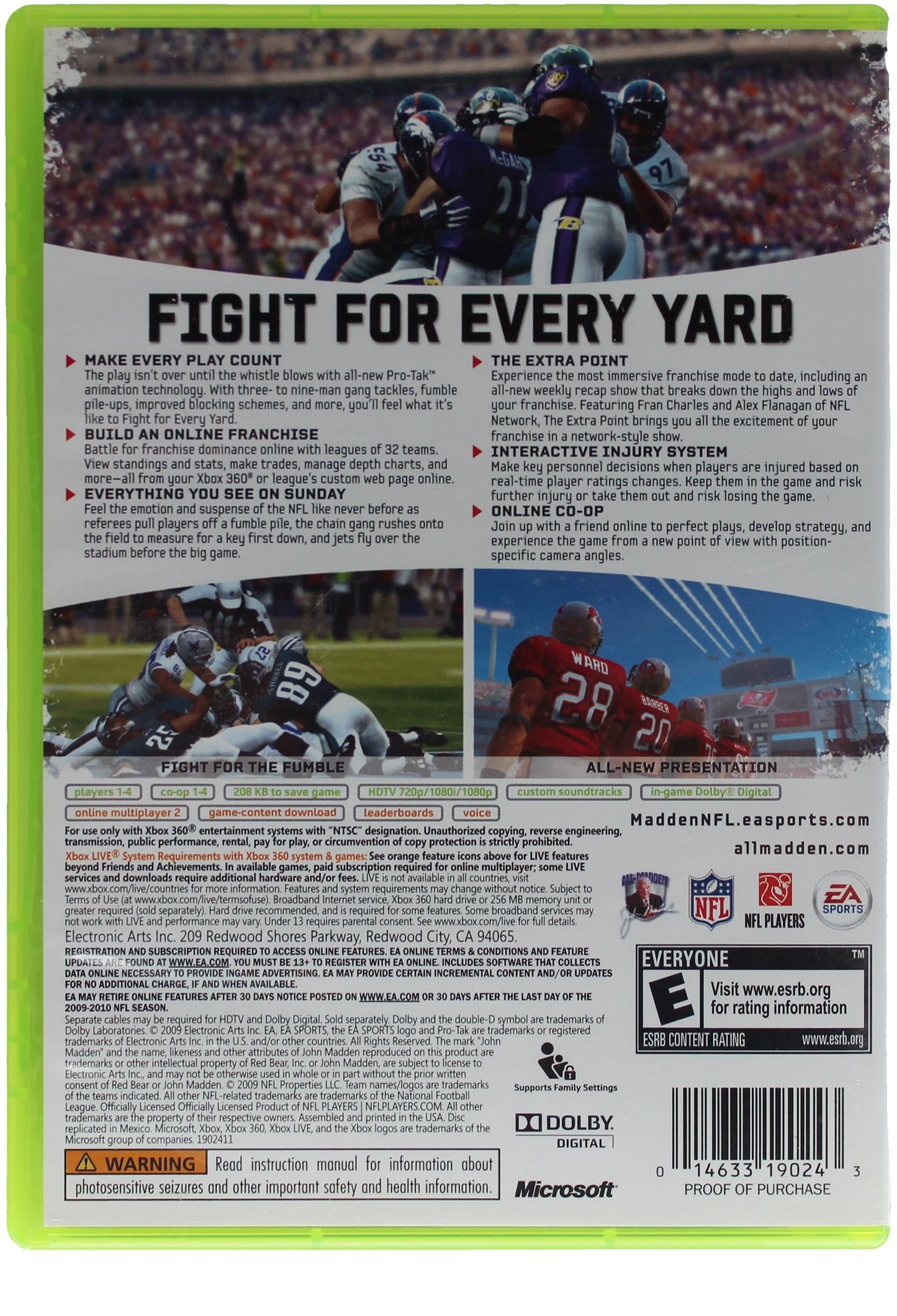 Madden NFL 10 (Xbox 360)