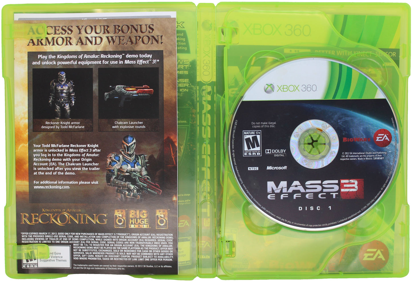 Mass Effect 3 (Xbox 360)