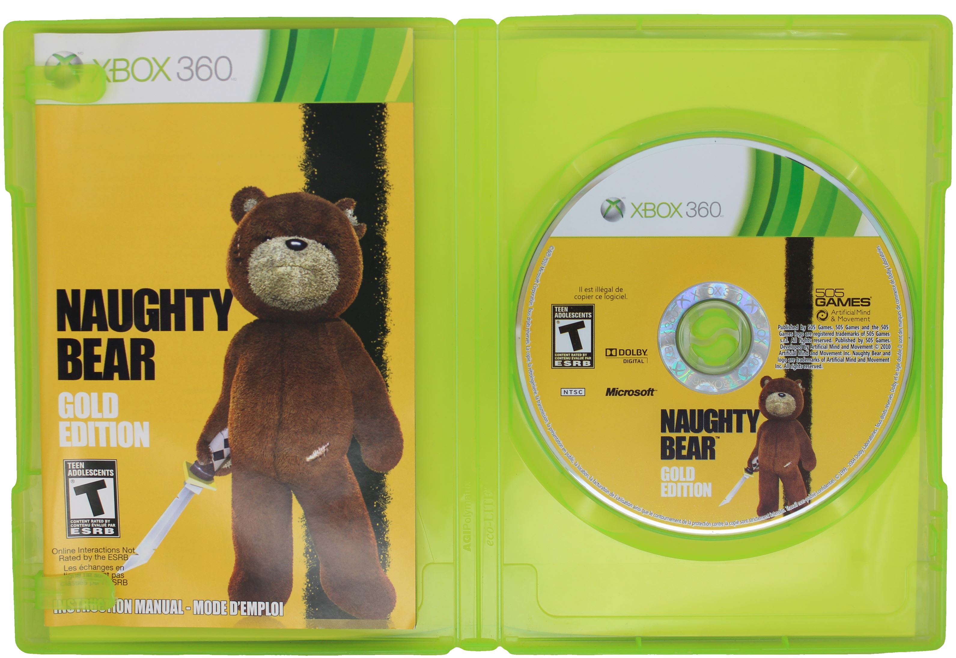 Naughty bear xbox one hot sale s