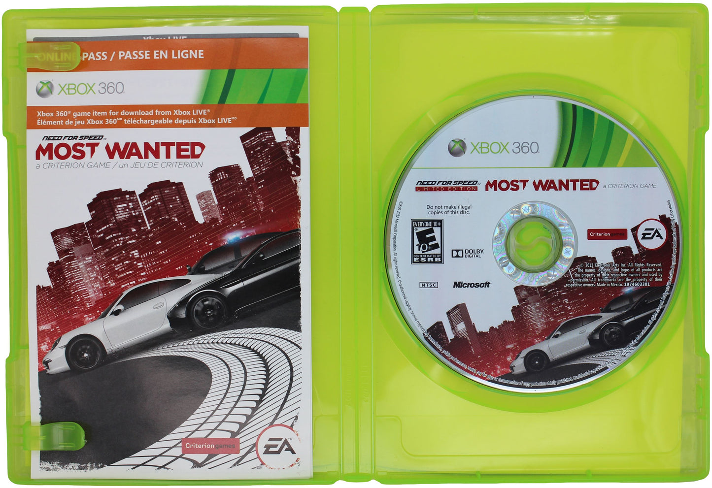 Need For Speed: Most Wanted (Xbox360)