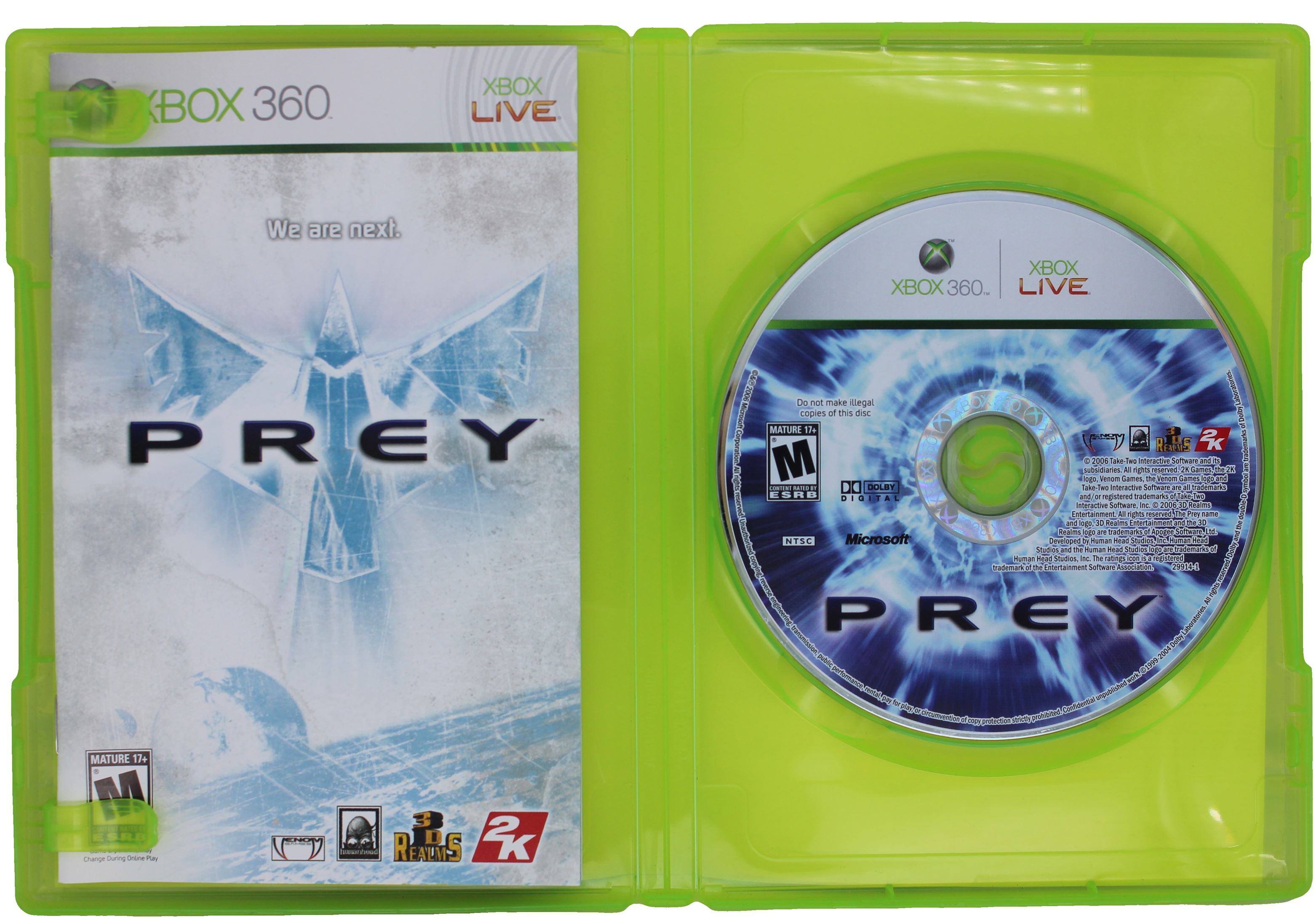Prey (Xbox 360) – Retro North Games