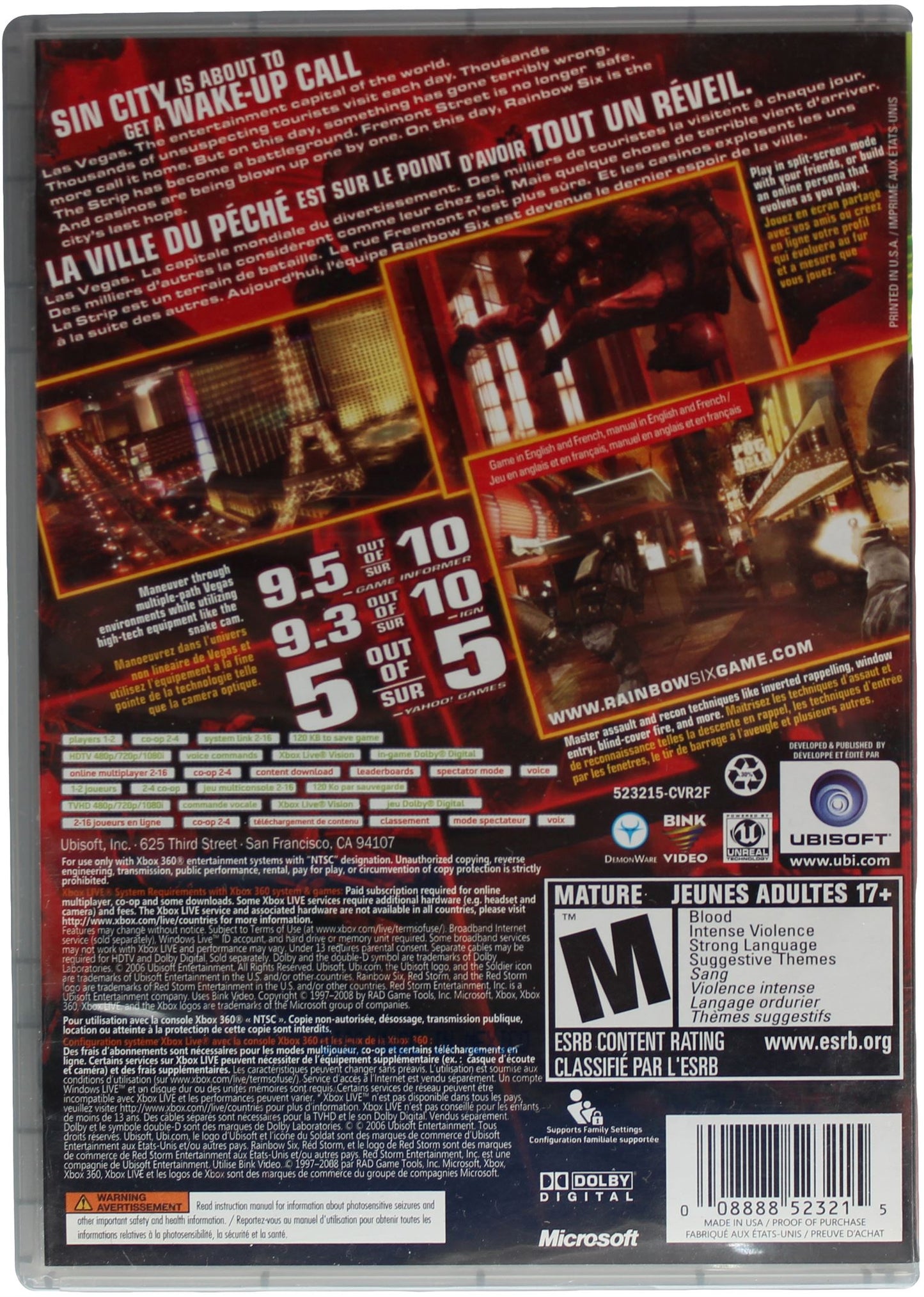 Rainbow Six: Vegas (Xbox360)