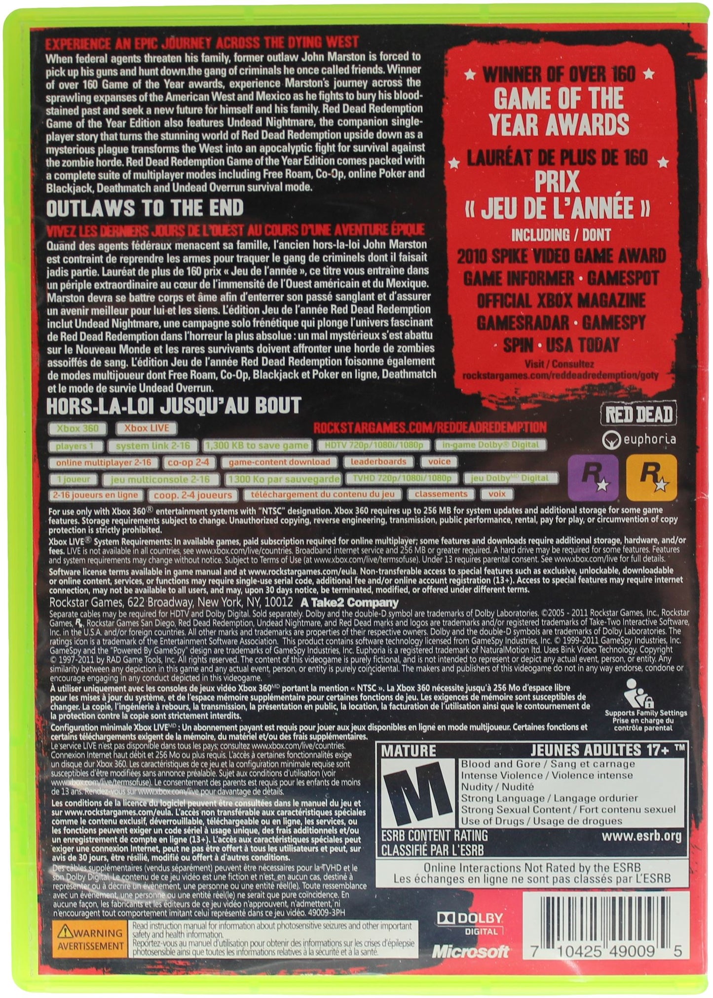 Red Dead Redemption (Xbox 360)