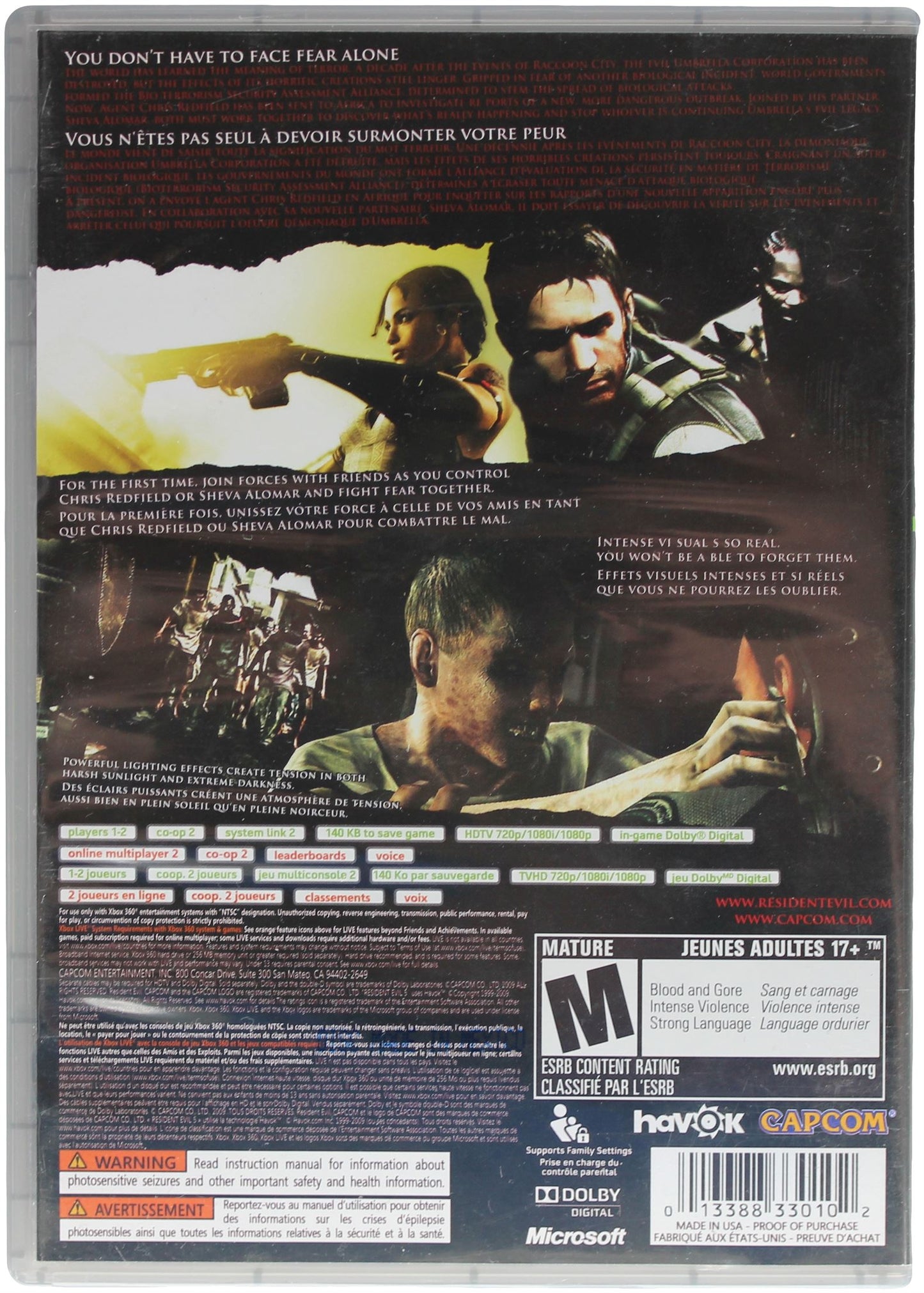 Resident Evil 5 (Xbox 360)