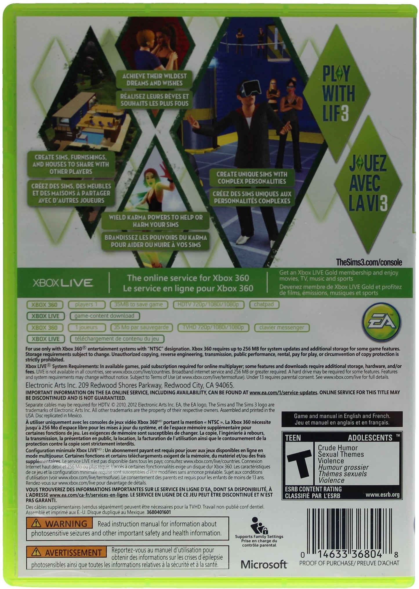 The Sims 3 (Xbox 360)