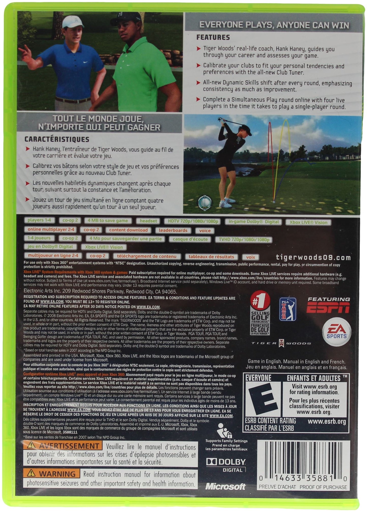 Tiger Woods PGA Tour 09