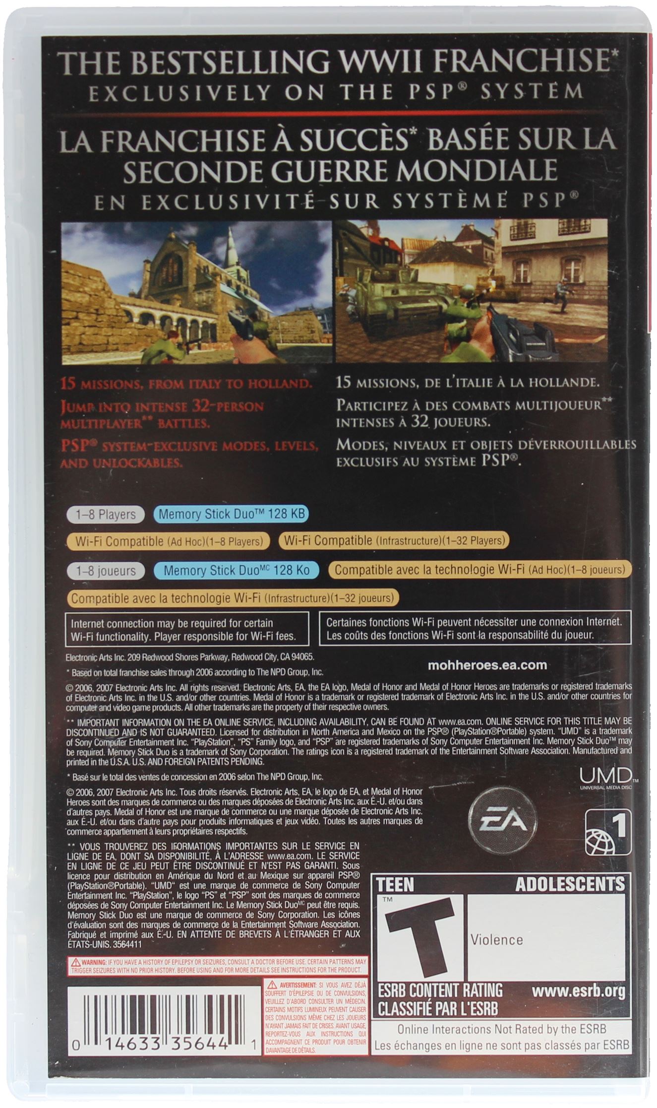 Medal Of Honor: Heroes (PSP)